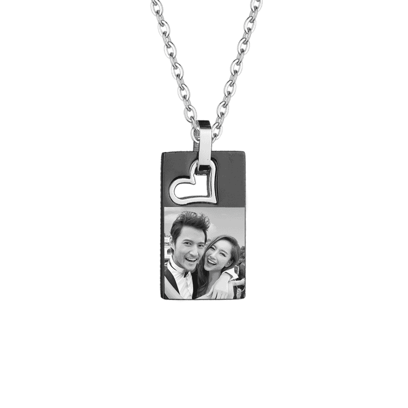 couple lab necklace